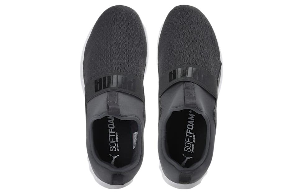 Lookbook PUMA Swing Slipon 減震防滑耐磨 低幫 跑步鞋 男款 灰白