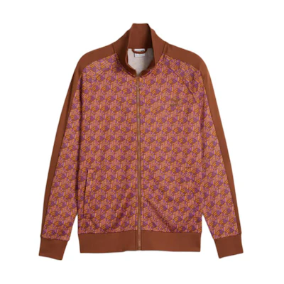 Puma T7 Full-Zip Stand Collar Jacket Brown Long Sleeve Casual Outerwear 625485-81