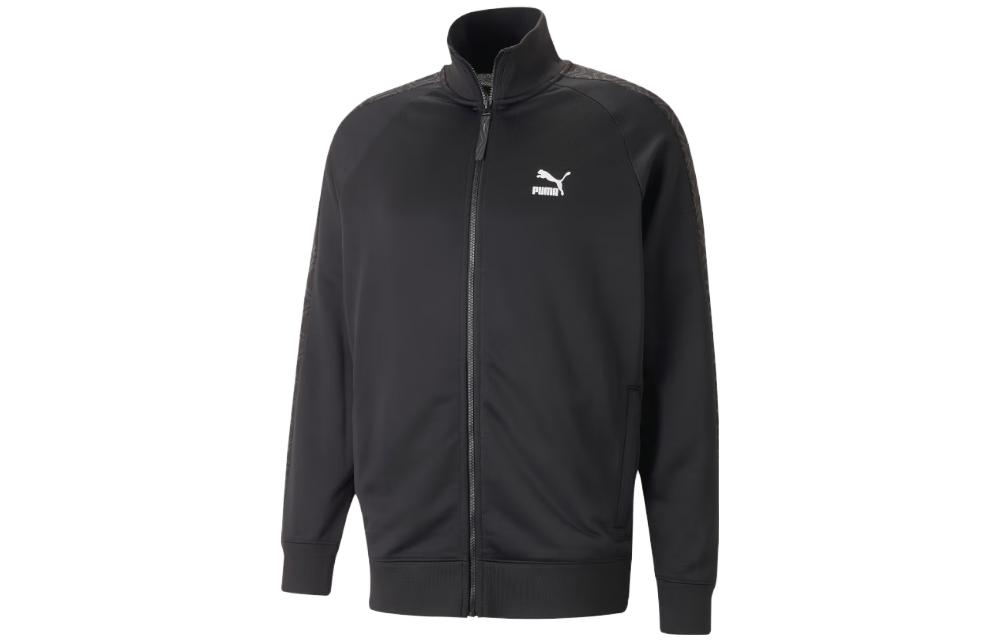 Puma T7 Logo Graphic Sleeve Full-Zip Jacket 620542-01