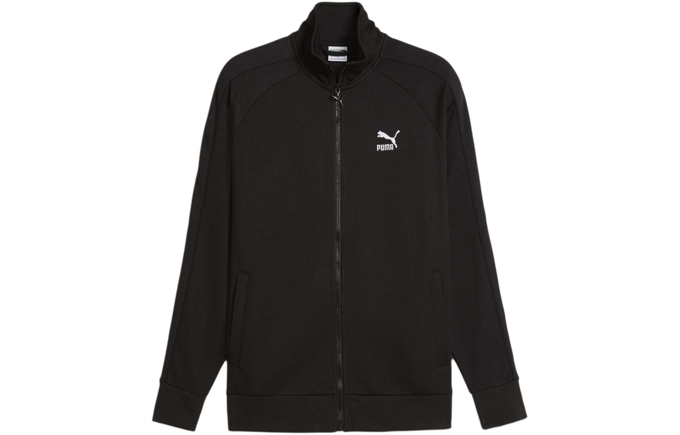 Puma T7 Track Jacket Black - Classic Training & Casual Sportswear 624328-01