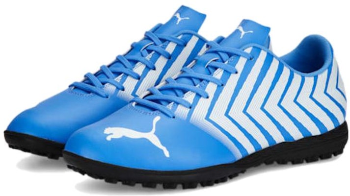 PUMA TACTO II TT 人造草坪 防滑耐磨 足球鞋 藍白 Lookbook PUMA TACTO II TT 人造草坪 防滑耐磨 足球鞋 藍白