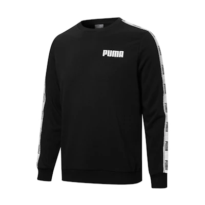Puma TAPE Retro Logo Crewneck Sweatshirt Black 848722-01