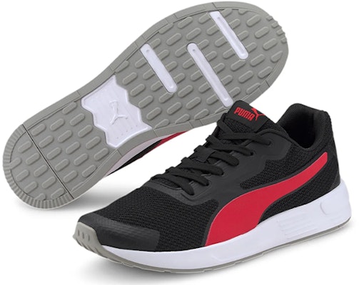 PUMA Taper 低筒 跑步鞋 男女款 黑紅色 Order PUMA Taper 低筒 跑步鞋 男女款 黑紅色