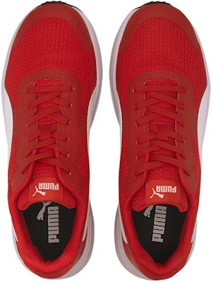 PUMA Taper 低筒 跑步鞋 男女兩用 白紅 Shop PUMA Taper 低筒 跑步鞋 男女兩用 白紅