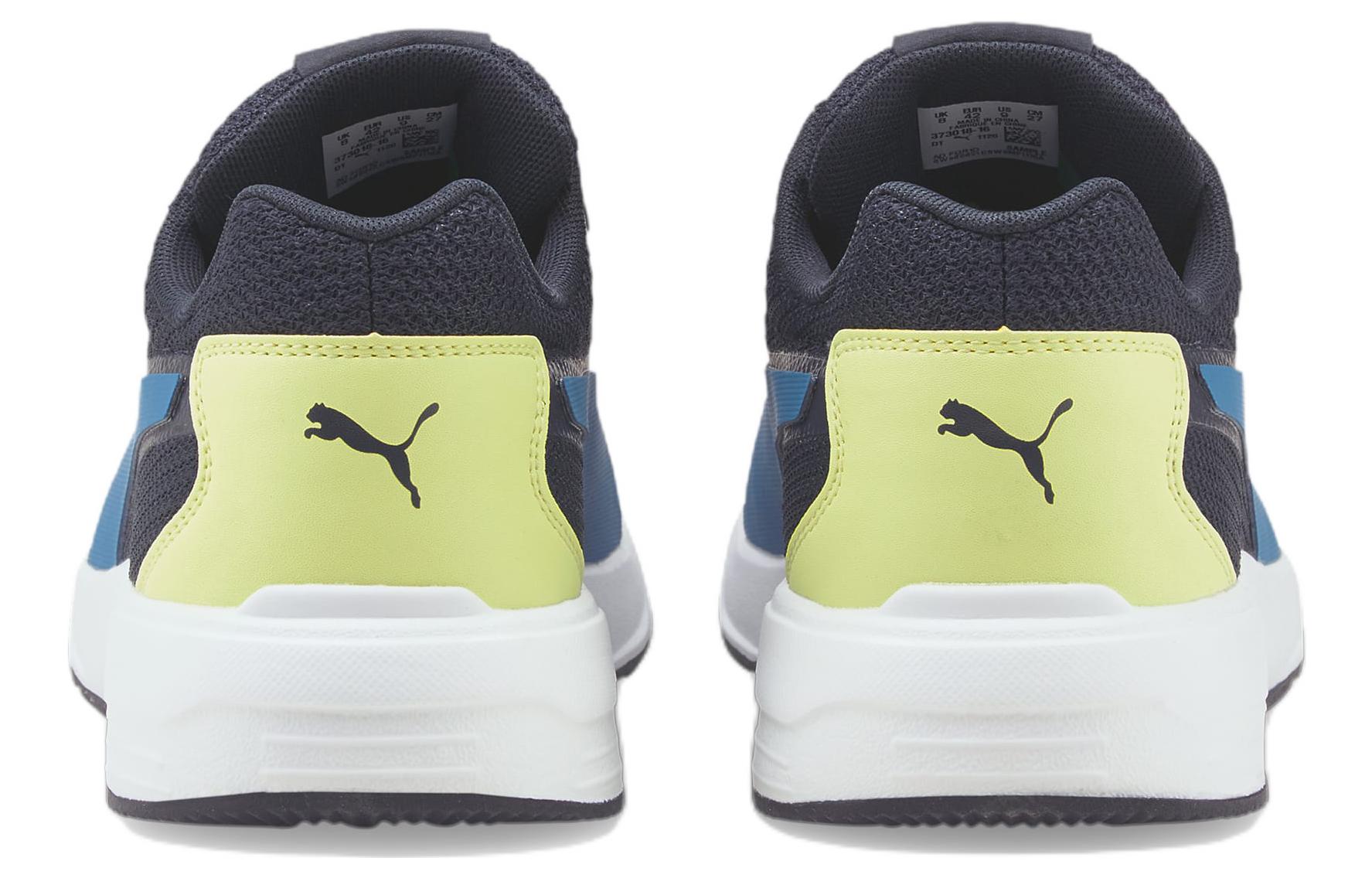 Shop Puma Taper Low Tops Negro Azul Amarillo 373018-16