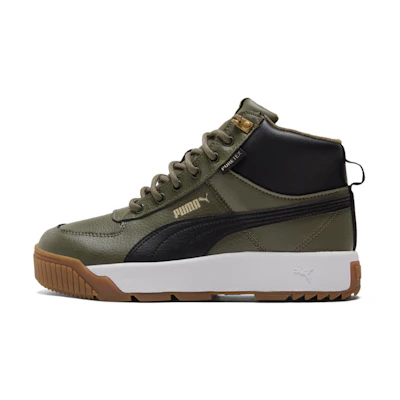 Puma Tarrenz SB Breathable Stay Warm Non-Slip Mid Tops Casual Skateboarding Shoes Unisex Green