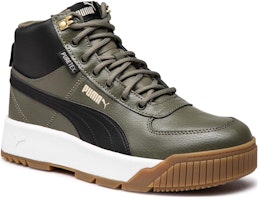 彪马Tarrenz防滑中帮运动鞋 透气保暖滑板鞋 绿色男女款 370552-08 Order 彪马Tarrenz防滑中帮运动鞋 透气保暖滑板鞋 绿色男女款 370552-08