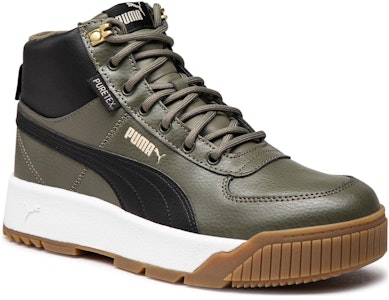 彪马Tarrenz防滑中帮运动鞋 透气保暖滑板鞋 绿色男女款 370552-08 Order 彪马Tarrenz防滑中帮运动鞋 透气保暖滑板鞋 绿色男女款 370552-08