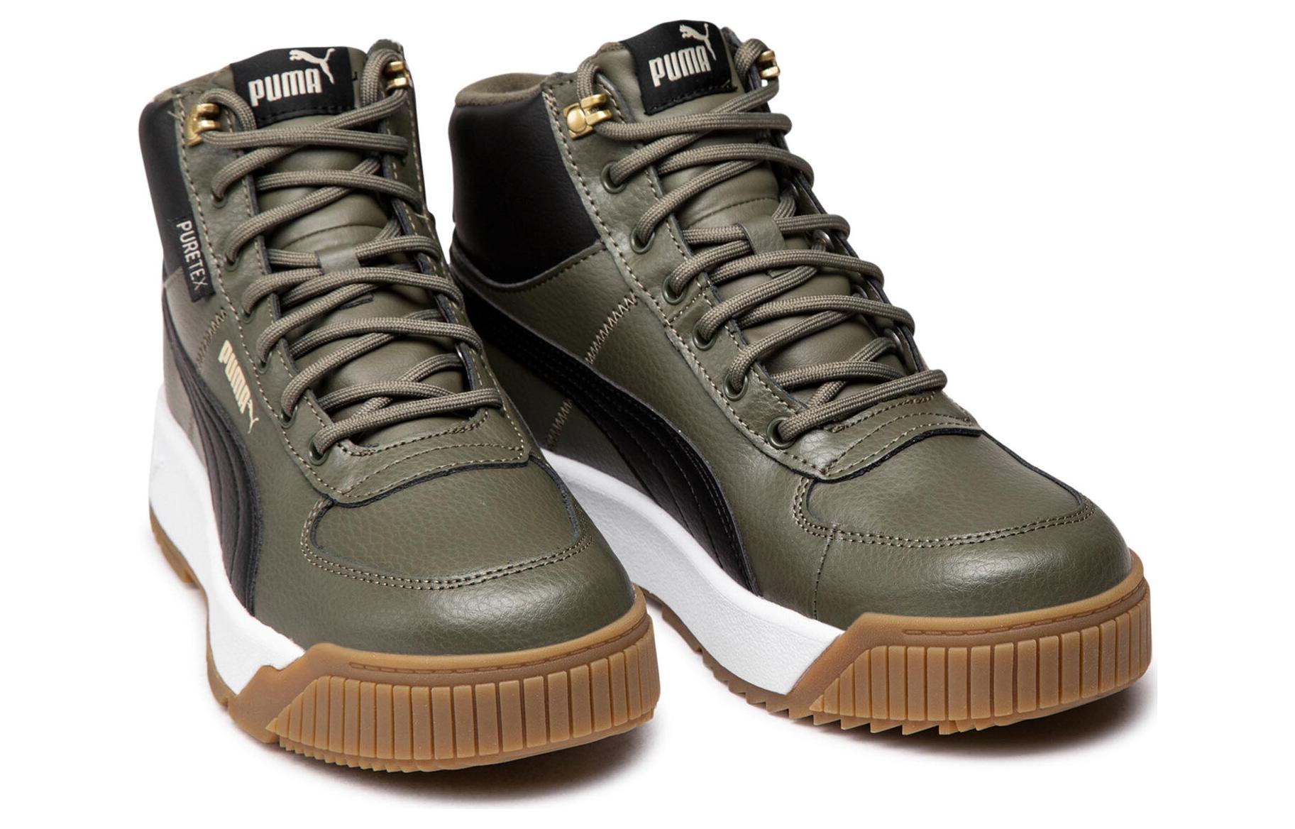 Lookbook Puma Tarrenz SB Sepatu Skateboard Unisex Hijau dengan Hangat & Anti-Selip 370552-08