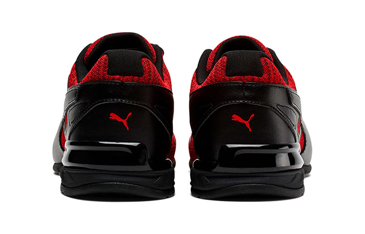Shop Puma Tazon 6 Ridge Zapatillas Bajas Negro/Rojo 194037-02