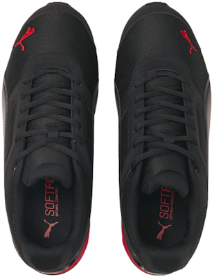 Puma Tazon 7 Baskets Basses Noir Rouge 195208-07 Lookbook Puma Tazon 7 Baskets Basses Noir Rouge 195208-07