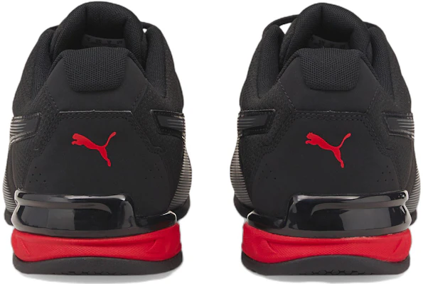 Puma Tazon 7 Baskets Basses Noir Rouge 195208-07 Shop Puma Tazon 7 Baskets Basses Noir Rouge 195208-07