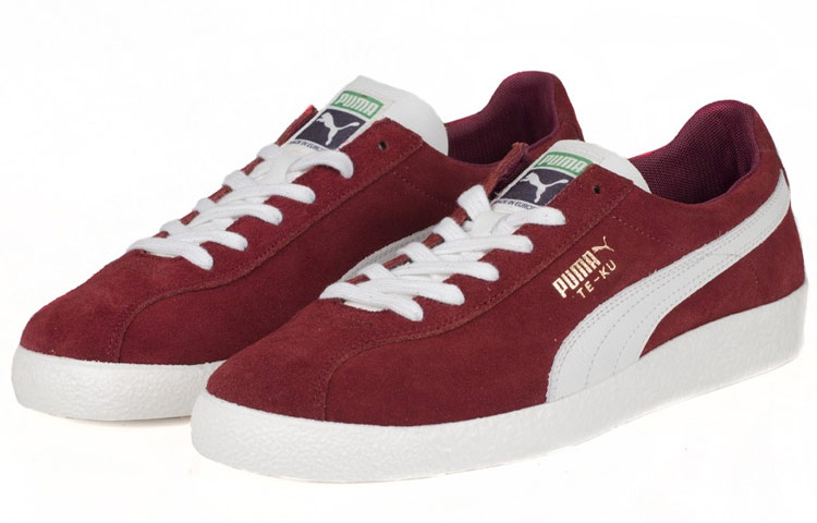 Shop Puma Te-Ku Prime Sneaker Rot/Weiß 366679-02