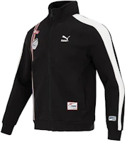 Puma Team Badge Zipper Jacket Sports Casual Black High-Collar 677375-01 Puma Team Badge Zipper Jacket Sports Casual Black High-Collar 677375-01