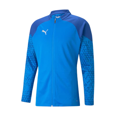 Puma teamCUP Training Jacket Full-Print Long-Sleeve Blue 657983-02