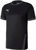 Puma TEAMGOAL 23 Black Moisture-Wicking Short-Sleeve Soccer Jersey. 704171-03 Puma TEAMGOAL 23 Black Moisture-Wicking Short-Sleeve Soccer Jersey. 704171-03
