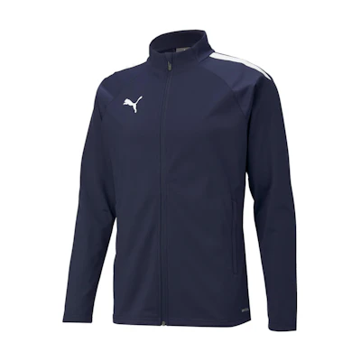Puma teamLIGA Training Football Jacket Blue with Side Stripes Design 657234-06