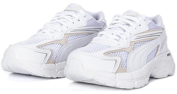 PUMA 特維利斯 Nitro 減震防滑耐磨 低筒 時尚運動鞋 男女皆宜 白色 Lookbook PUMA 特維利斯 Nitro 減震防滑耐磨 低筒 時尚運動鞋 男女皆宜 白色