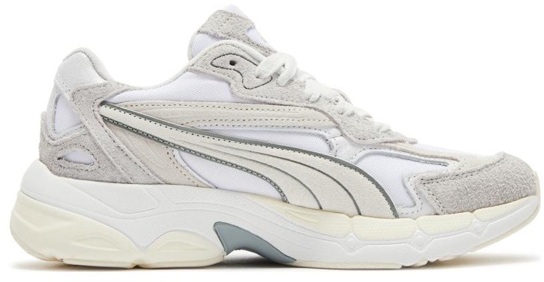 PUMA Teveris Nitro 消耗磨損 防滑耐磨 低筒 運動休閒鞋 男女皆宜 白灰 Order PUMA Teveris Nitro 消耗磨損 防滑耐磨 低筒 運動休閒鞋 男女皆宜 白灰