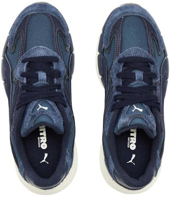PUMA Teveris Nitro Worn Out 防滑耐磨 低筒 運動休閒鞋 男女同款 藍色 Shop PUMA Teveris Nitro Worn Out 防滑耐磨 低筒 運動休閒鞋 男女同款 藍色