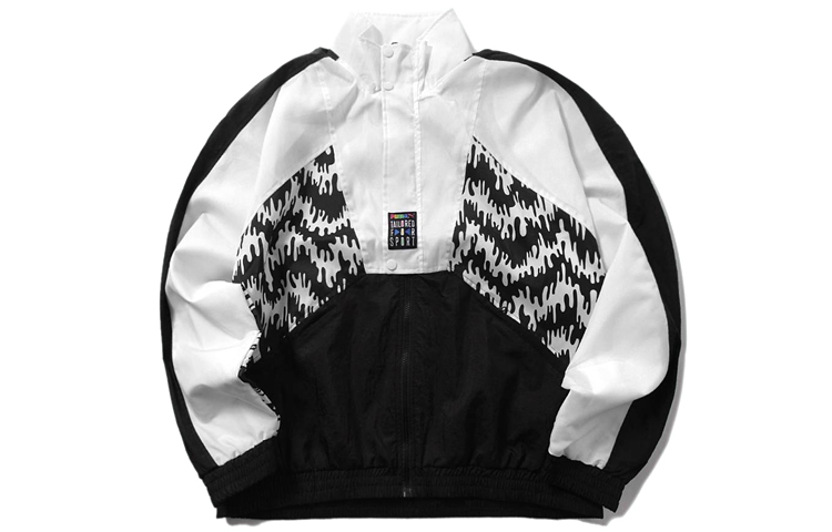 Puma TFS OG AOP Retro Track Jacket Black White 597042-01