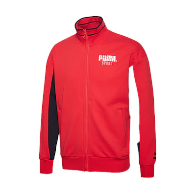 Puma TFS Track Jacket Red Ripstop Full-Zip 597343-11