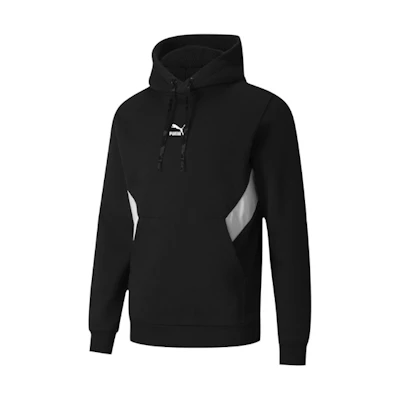 Puma TFS Winterized Reflective Logo Hoodie Unisex - Black 599348-01
