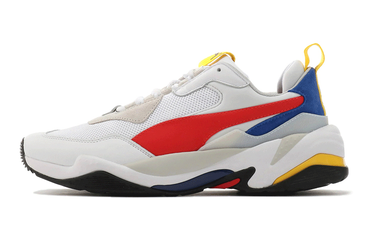 Puma Thunder Shoes White/Yellow/Red