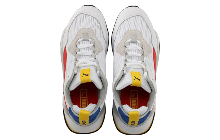 Puma Thunder Shoes White/Yellow/Red 圖 4