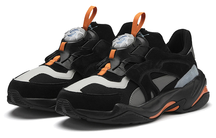 Lookbook Puma Thunder Disc Blanc/Noir/Orange Baskets Basses 369355-06