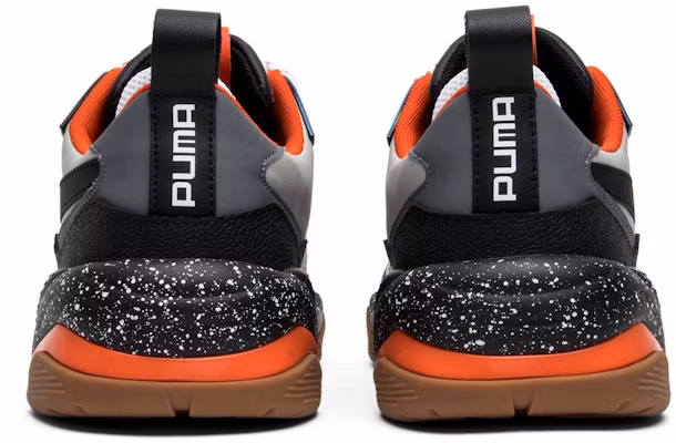 Puma thunder shop electric mandarin red