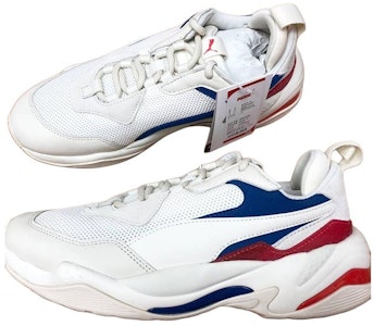 푸마 썬더 슈즈 화이트/블루/레드 367516-24 Shop 푸마 썬더 슈즈 화이트/블루/레드 367516-24