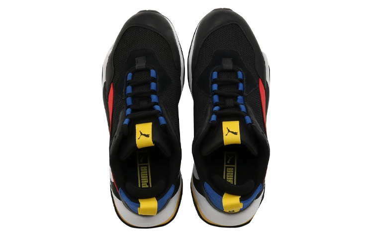 Lookbook Puma Thunder Spectra Hitam/Merah/Biru 'Black' 367516-16