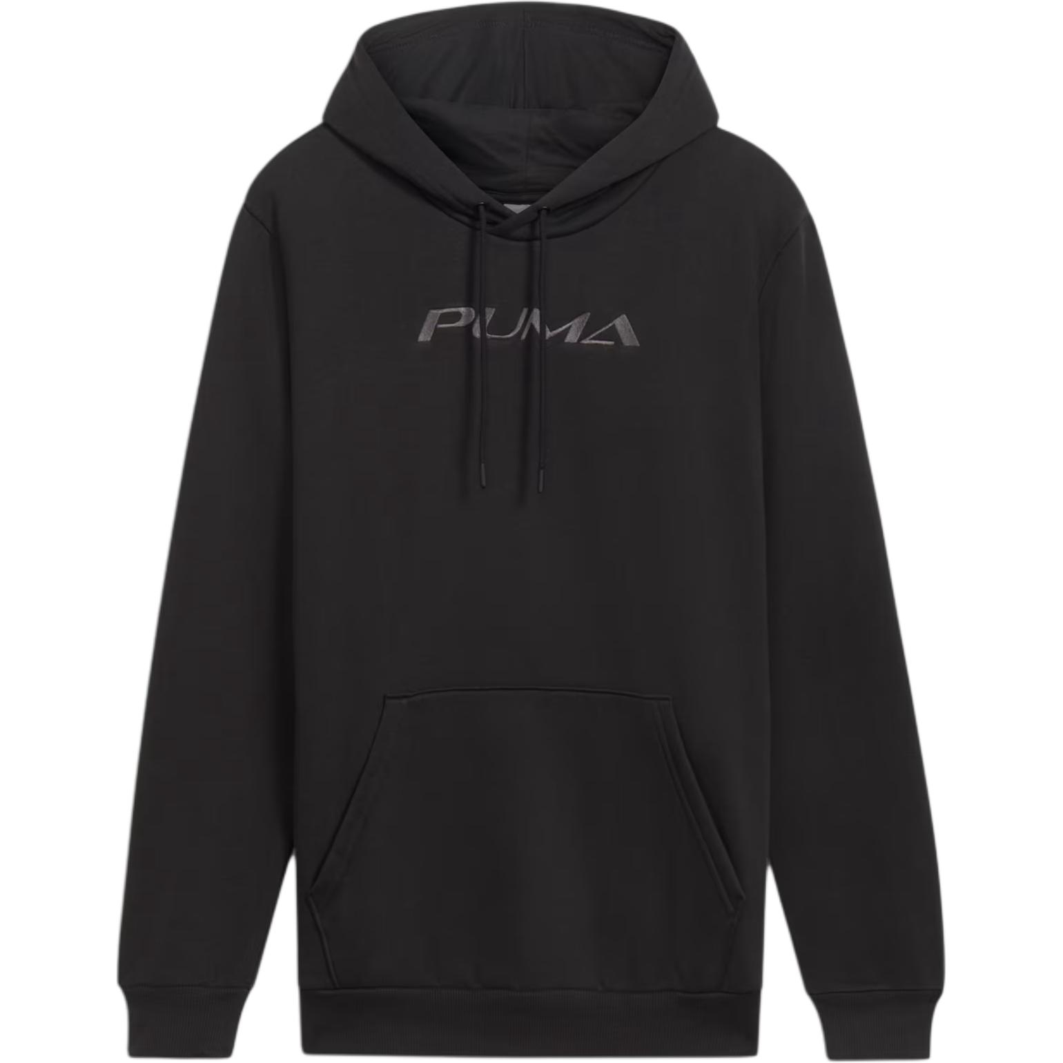 Puma TONAL Graphic Black Hoodie Casual Fashion Pullover 684391-01
