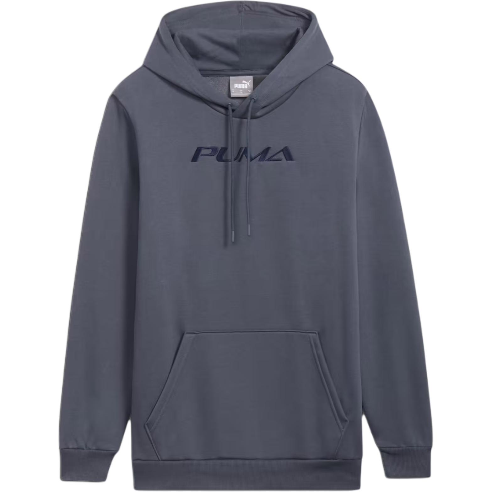 Puma Tonal Graphic Galaxy Grey Logo Hoodie Outdoor Casual Sports Pullover 684391-69
