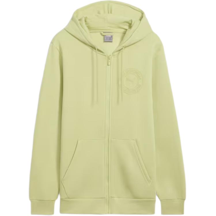 Puma Tonal Graphic Pistachio Green Hoodie Outdoor Casual Jacket 684732-37