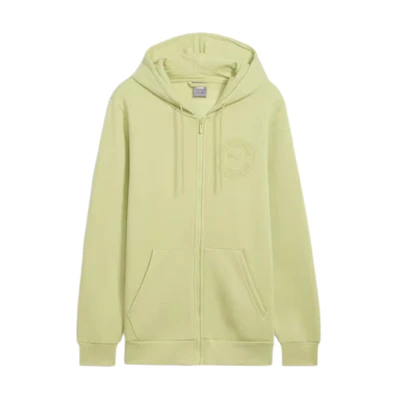 Puma Tonal Graphic Pistachio Green Hoodie Outdoor Casual Jacket 684732-37
