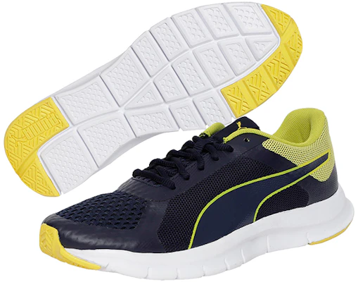 Puma Trackracer IDP ''Bleu Jaune Blanc'' 368172-07 Purchase Puma Trackracer IDP ''Bleu Jaune Blanc'' 368172-07