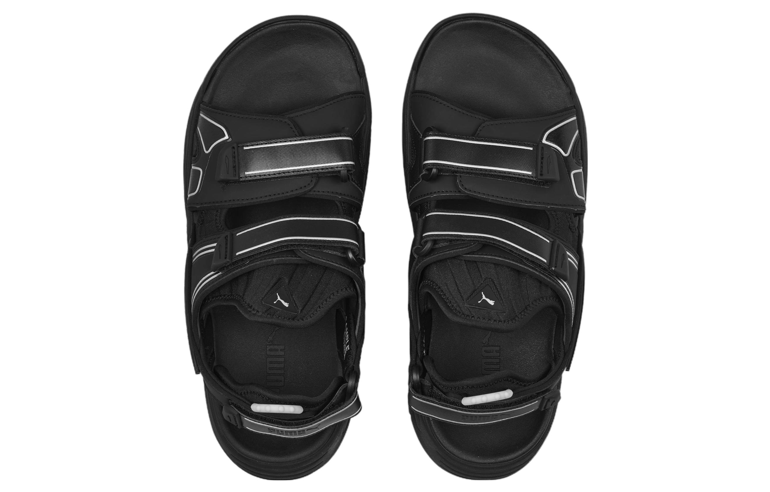 Shop Sandales Puma Traek ''Noir Argent'' 389072-01