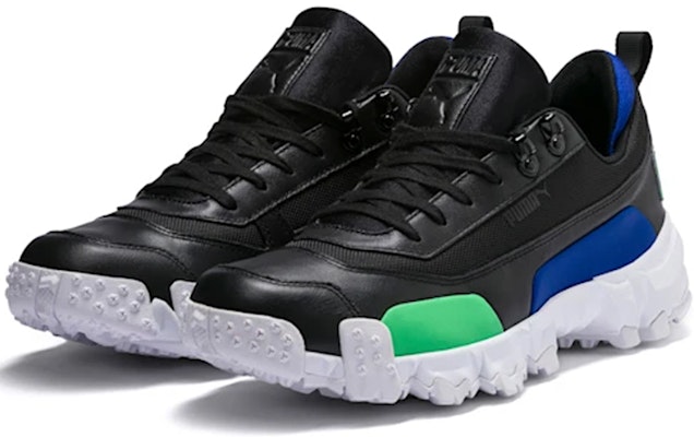 Puma Trailfox Kulit Hitam Hijau Biru 369470-02 Lookbook Puma Trailfox Kulit Hitam Hijau Biru 369470-02