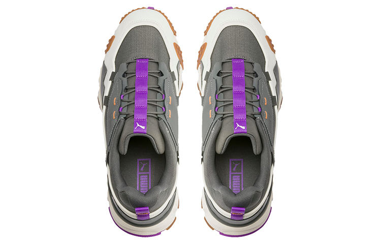 Lookbook Puma Trailfox Overland MTS Groen/Khaki/Paars Lage Sneakers 370772-03
