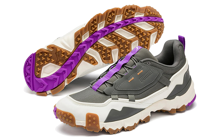 Purchase Puma Trailfox Overland MTS Groen/Khaki/Paars Lage Sneakers 370772-03