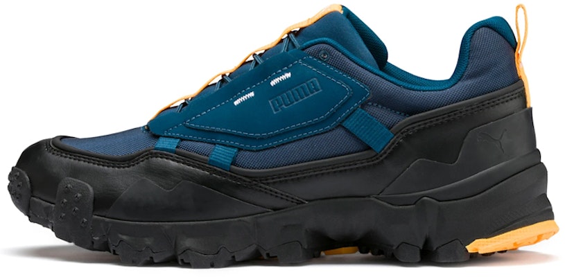 Puma Trailfox Overland MTS Trainers Blue/Orange 370772-02 Buy Puma Trailfox Overland MTS Trainers Blue/Orange 370772-02