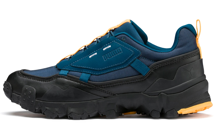 Puma Trailfox Overland MTS Trainers Blue/Orange 370772-02