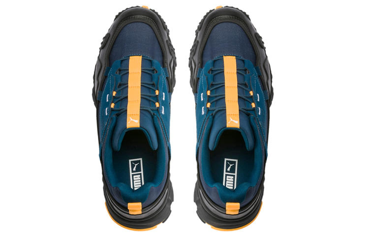 Order Puma Trailfox Overland MTS Trainers Blue/Orange 370772-02