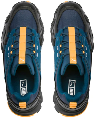 Puma Trailfox Overland MTS Trainers Blue/Orange 370772-02 Order Puma Trailfox Overland MTS Trainers Blue/Orange 370772-02