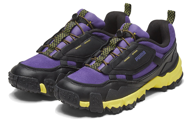 Lookbook Puma Trailfox Overland Persischer Golf ''Lila Schwarz Gelb'' 371475-05