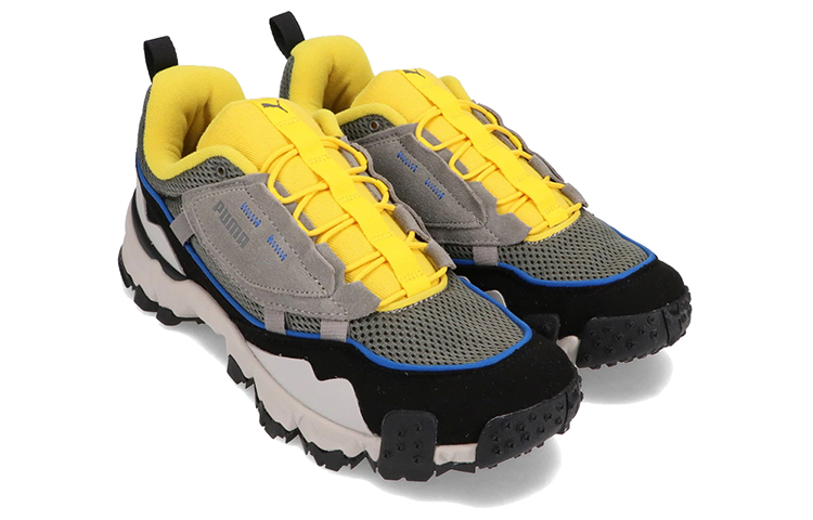 Lookbook Puma Trailfox Overland Yellow/Black/Grey Low sneakers 373410-02