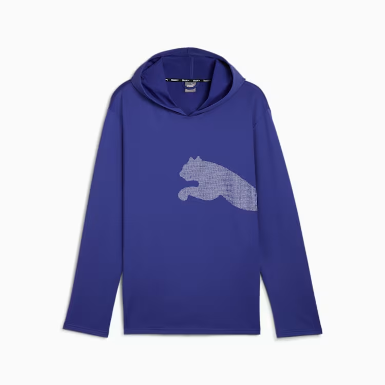Puma TRAIN ALL DAY Hoodie Moisture-Wicking Slim Fit - Dark Purple 525062-27