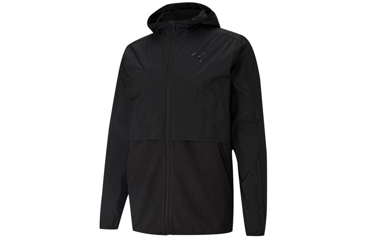 Puma Train Black Hoodie Jacket for Running and Fitness Training 520113-01